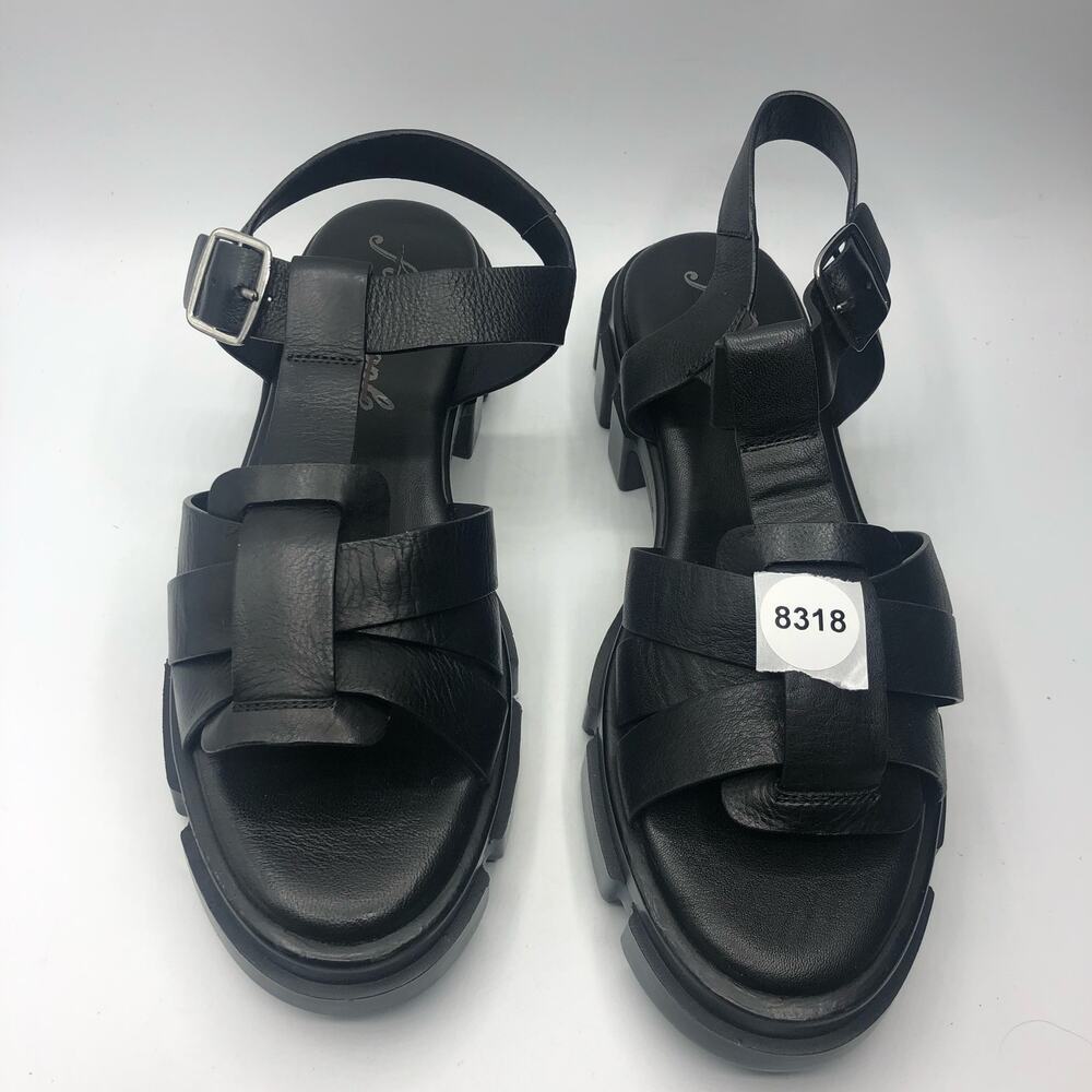Free People Finley Brooks Sandal Black Size EU 41 US 11 - Picture 11 of 11